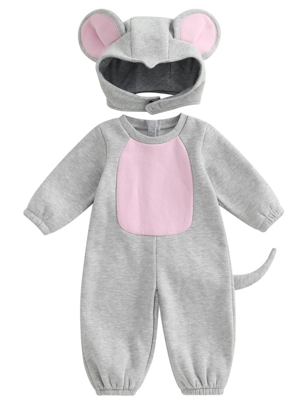 NWOT Mouse Romper Costume with Hooded Ears